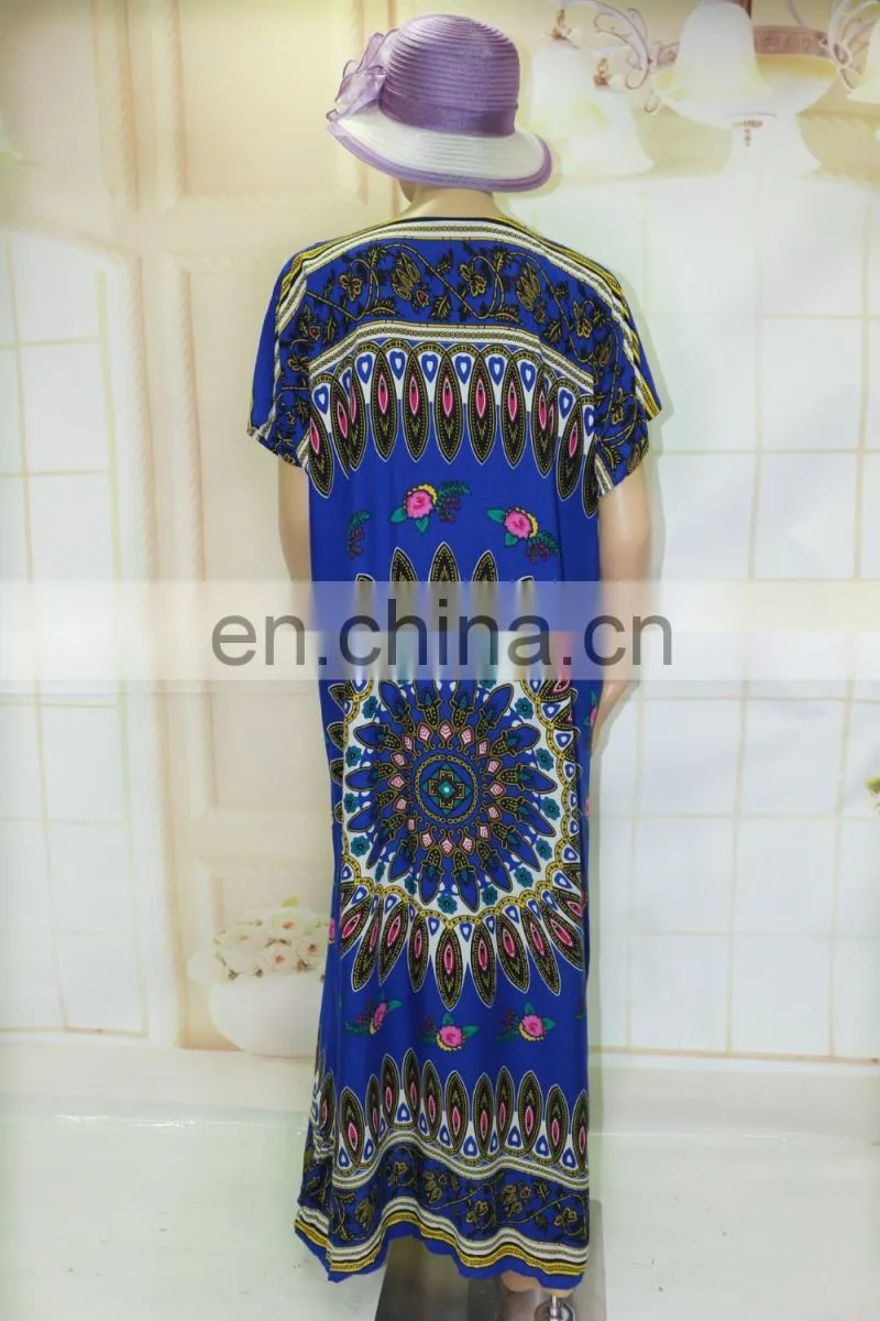 African women beaded dashika kaftan design dress
