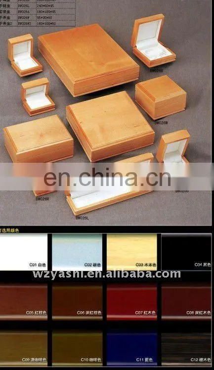 wooden box