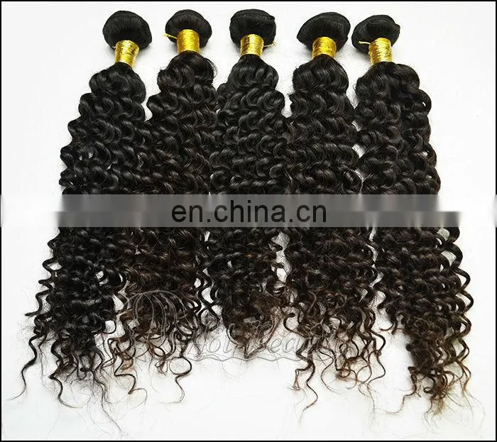 12"-32" Black Hair Deep Weave Brazilian Deep Wave Curly Hair 3 Bundle