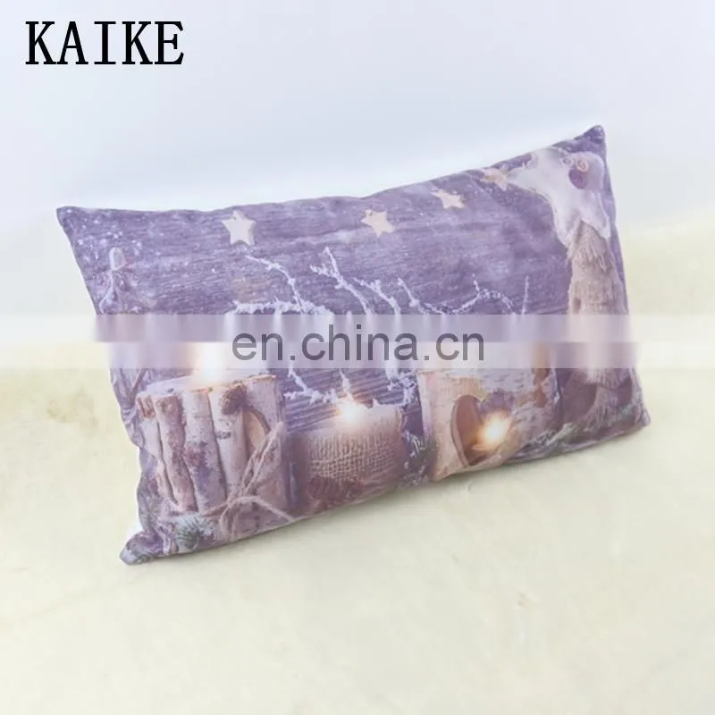 Custom new fashion led plush cushion headboard bed