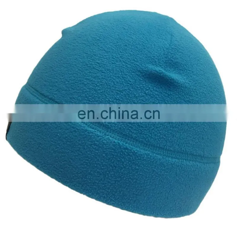 Cheap Price Unisex Embroidery Print Logo Winter Polar Fleece Beanie Cap