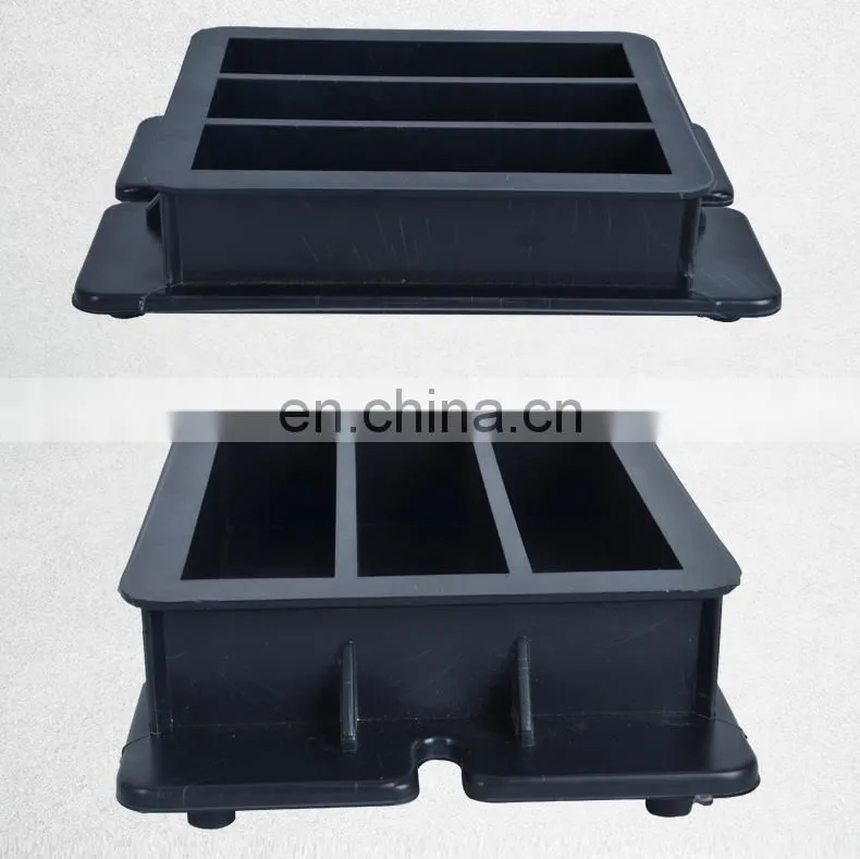 40x40x160mm Three Gang Plastic Prism Mould For Cement Mortars