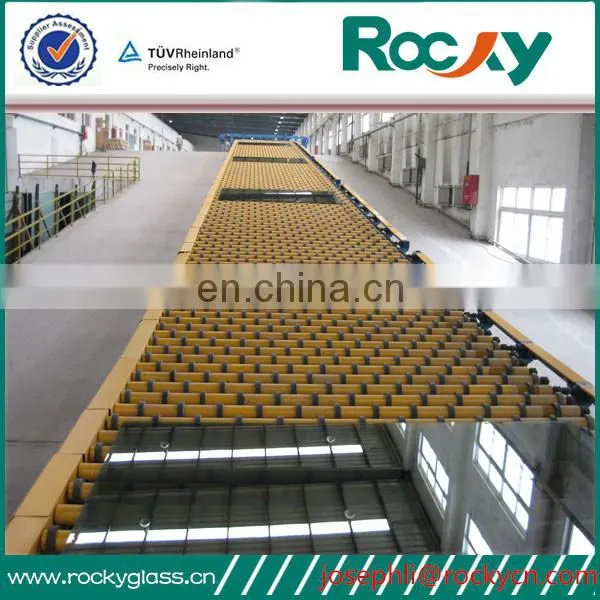 Solid Structure and Flat Shape clear float glass