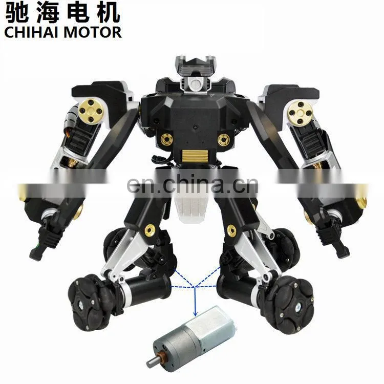 ChiHai Motor CHR-GM20-130S DC High Torque Electronic Motor Reductor 6V 500rpm 3V 245rpm Robot Power Gear Motor