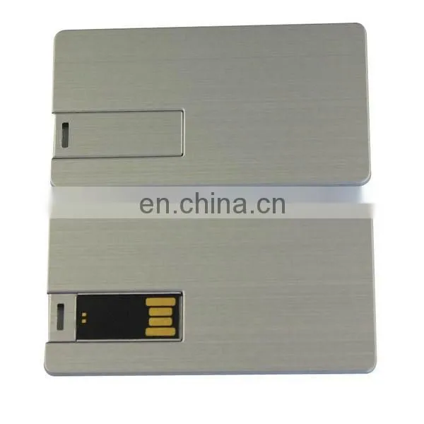 OEM Manufacturers Wholesale Metal Usb Business Card Metal Card Usb Cheap Metal Business Card Usb
