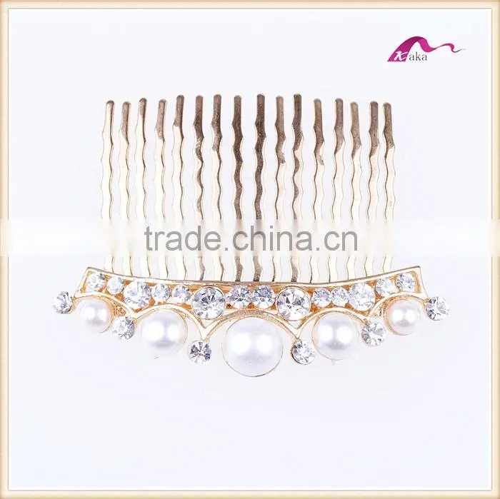 Fashion Crystal Tiara Crown Hair Comb For wedding accessories