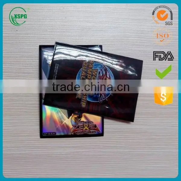 OPP card sleeves packaging look card sleeves