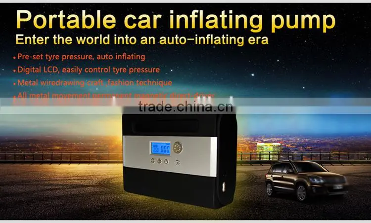 Wholesale mini hand pump with lithium Cheapest Auto tire inflator pump
