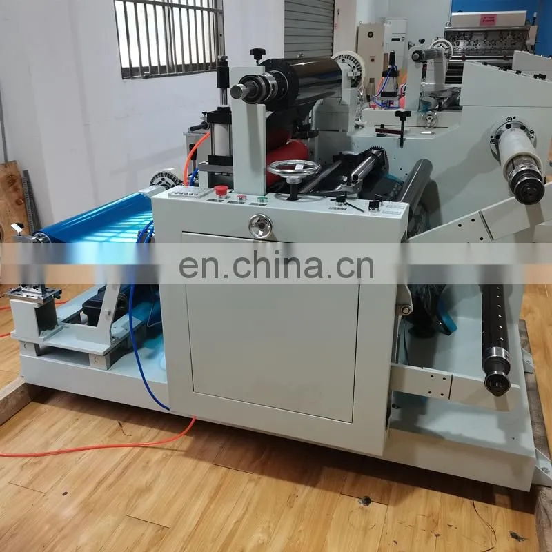 HX-650FQ Silicone rubber foam cutter slitter and rewinder machine