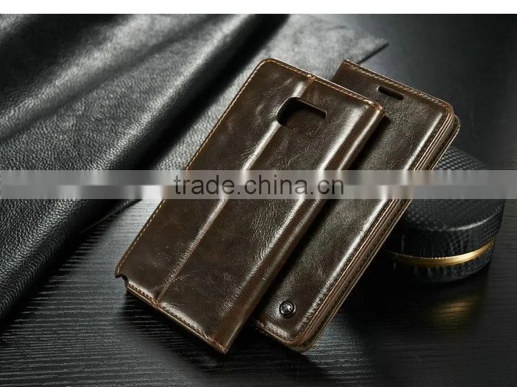 iCase Best Quality Leather Cover Phone Case for Samsung Galaxy S6 Edge Plus,For Samsung Galaxy Note 5Cases Bag