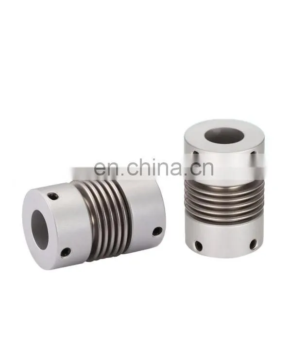 High Quality DR Series Aluminum Alloy Spring Bellow Set Screw Coupling