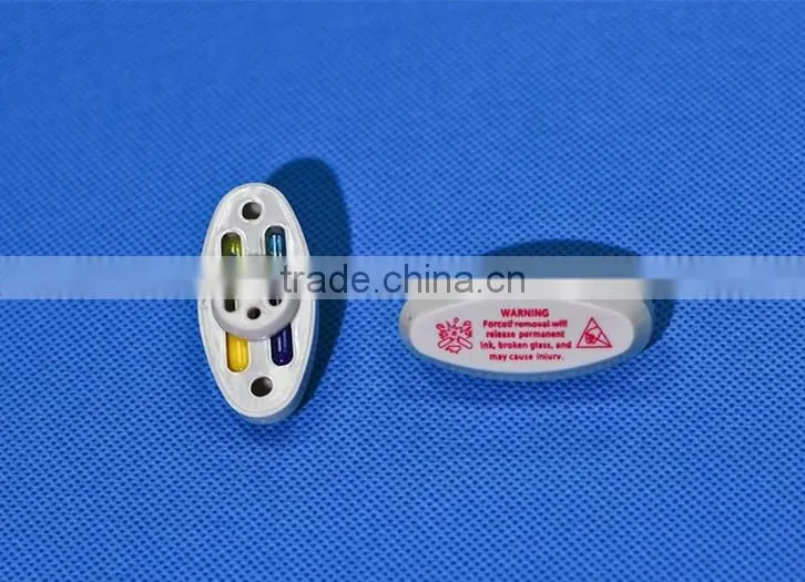new high quality Anti theft EAS round ink tag with pin