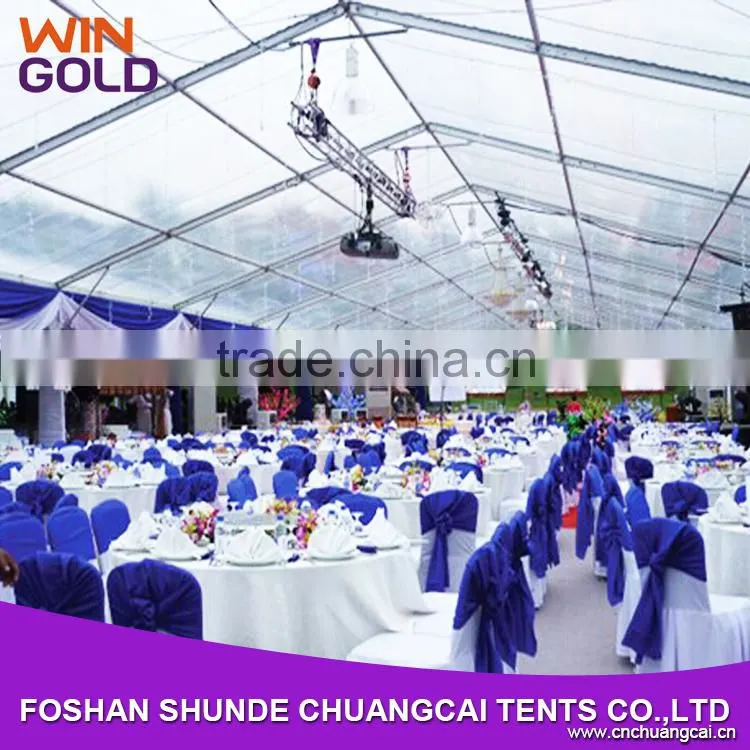 2015 Large wedding marquee clear span structures used tent for wedding luxury