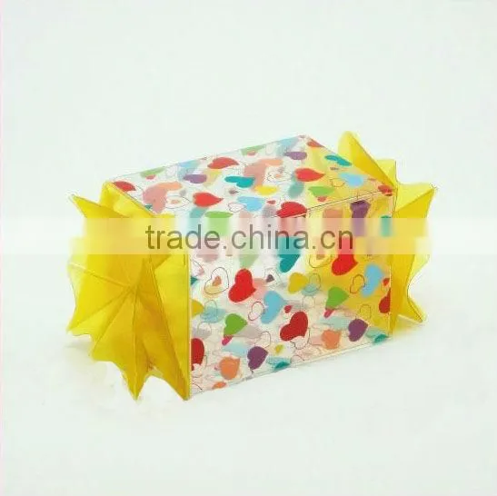 Mobile phone shell transparent color printing plastic box packing