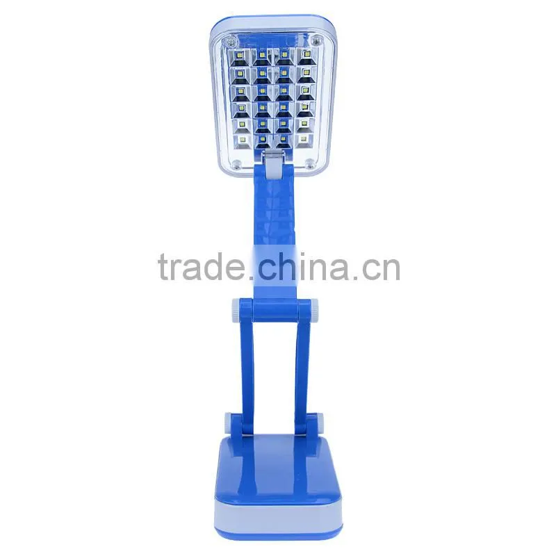 2.5W foldable LED solar dimmable desk lamp