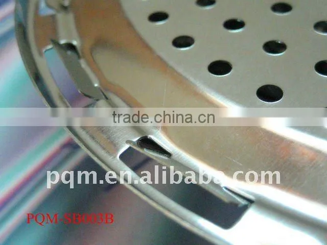 Senior durable stainless steel collapsible steamer basket 003B
