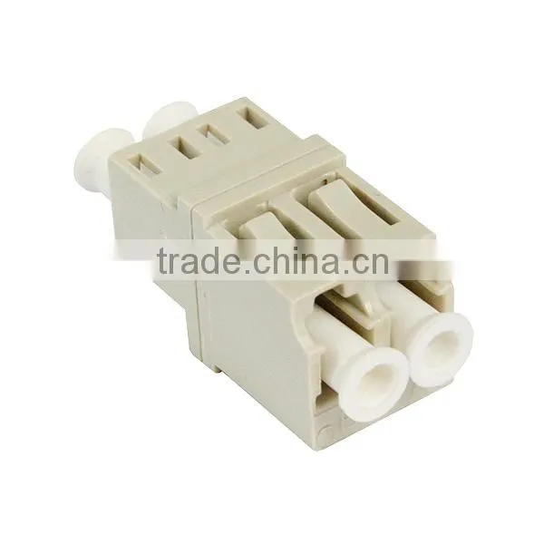 Optical fiber adapter LC with single mode duplex