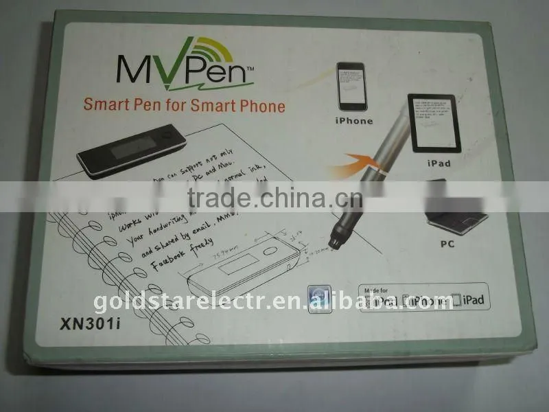 NEWEST!!! DIGITAL MOBILE NOTE TAKER PEN /DIGITAL PEN/DIGITAL SCANNER PEN FOR IPHONE IPAD GNX301I