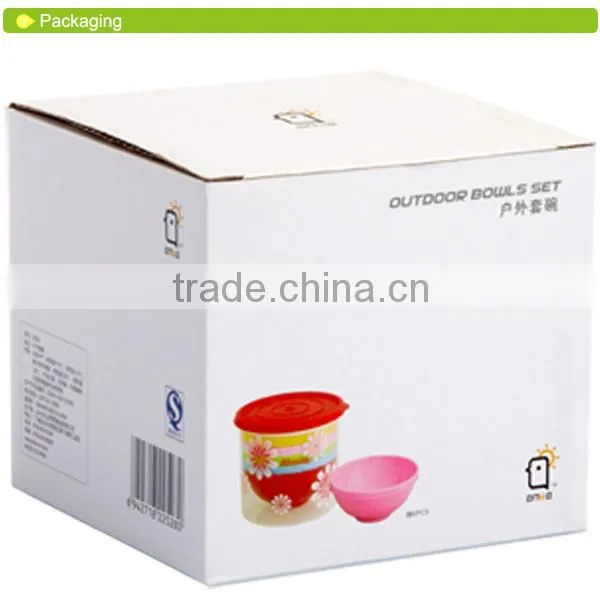 D528 outdoor melamine plastic bowl picnic set garden set tableware plastic bowl