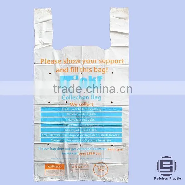 NKF Biodegradable Charity Bag With Printing For Collection