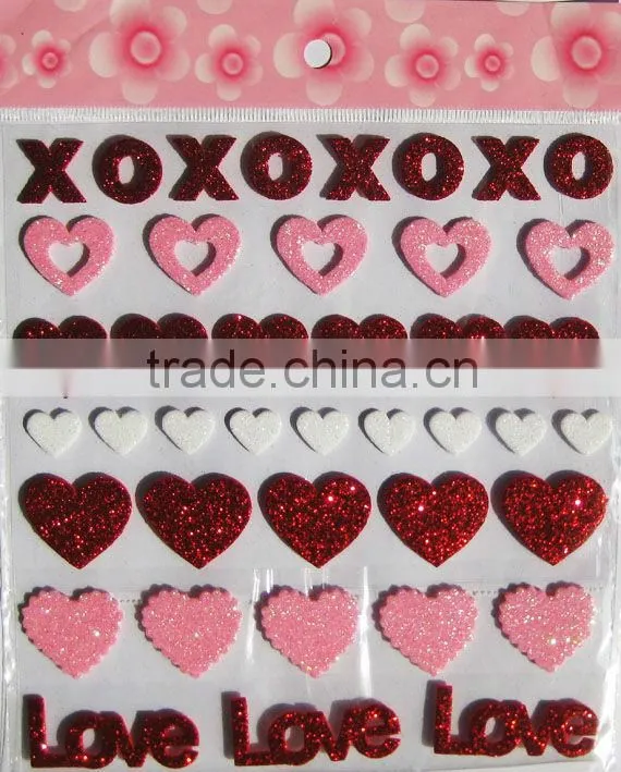 brght color nice self-adhesive nail sticker