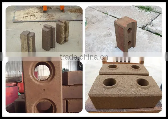 FL1-40 Manual clay brick making machine price Without power