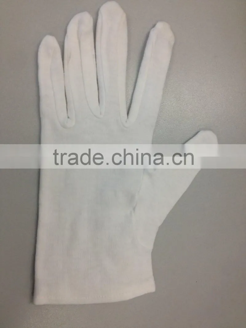 FTSAFETY 100% pure white cotton Driver gloves Etiquette gloves Ceremony gloves Decoration gloves