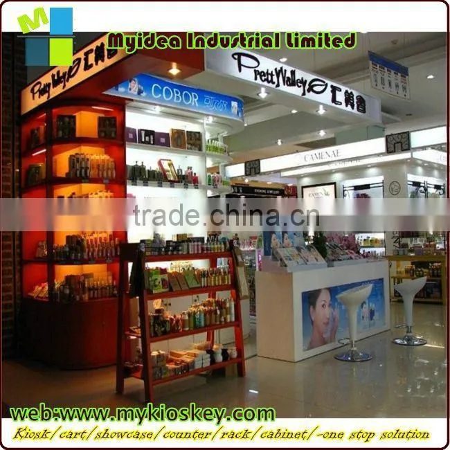 Modern new arrival shopping mall nail bar kiosk for manicure