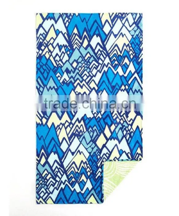 100% cotton cheap wholesale double size beach towel