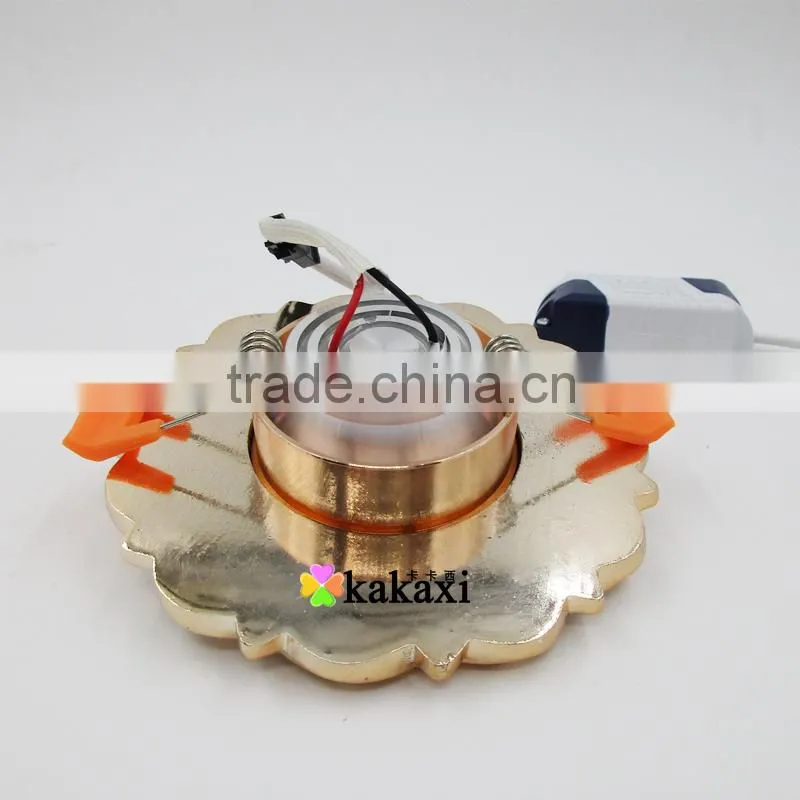 European LED Ceiling Light COB 3W 5w Resin + Aluminum LED Downlight Spotlight