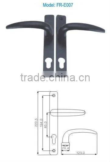 double door aluminum alloy handle