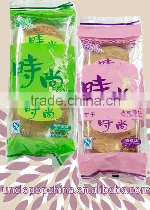 French pan cake green apple flavor (150g)Uncle pop food