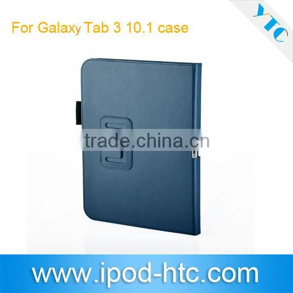 Top quality Blue for Samsung galaxy note 10.1 Tablet case/cover, hot sale case galaxy note 10.1
