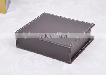 High Quality Custom Handmade Leather Memo Pad Box