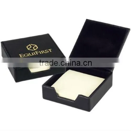 Exquisite Design Leather Note Holder Memo Holder
