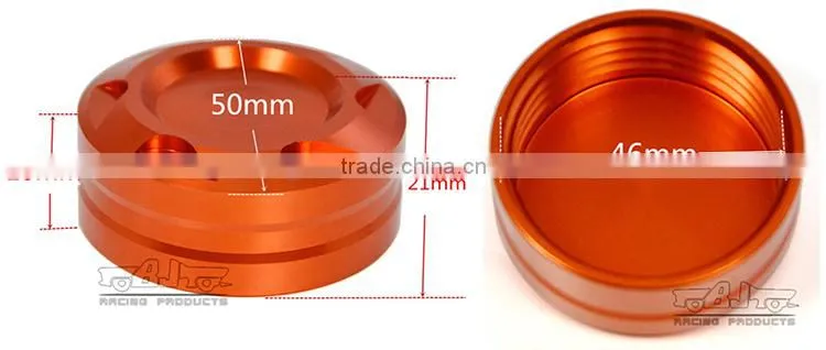 BJ-OC-013C Motorcycle Accessory Wholesale Aluminum CNC Engine Rear Fluid Reservoir Cap for KTM DUKE 125/200/390