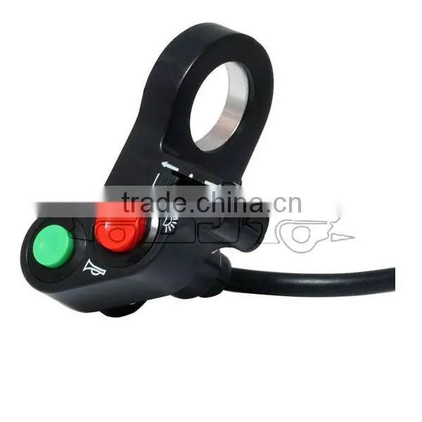 BJ-SW-004 High quality custom black handlebar horn switches motorcycle