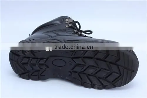 waterproof leather upper steel toe cap safety boots safety shoes 9034