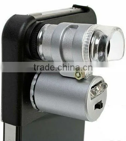 60X Microscope for Apple iPhone 4 4S,Mobile Phone Micro Lens