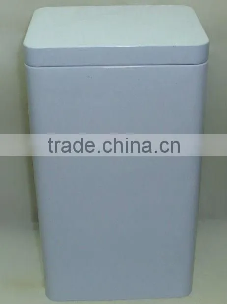 Rectangle shape Chocolate Tin Box with Airproof Lid, Food Grade Tinplate with CMYK Printing