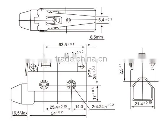 CNTD New and Orignial Micro Switch IP40 CZ-7140 D4MC-1020 with low price