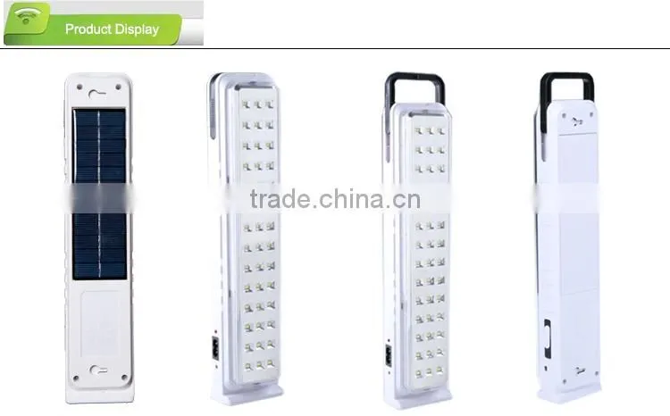 sell well Wholesale solar rechargeable led emergency light