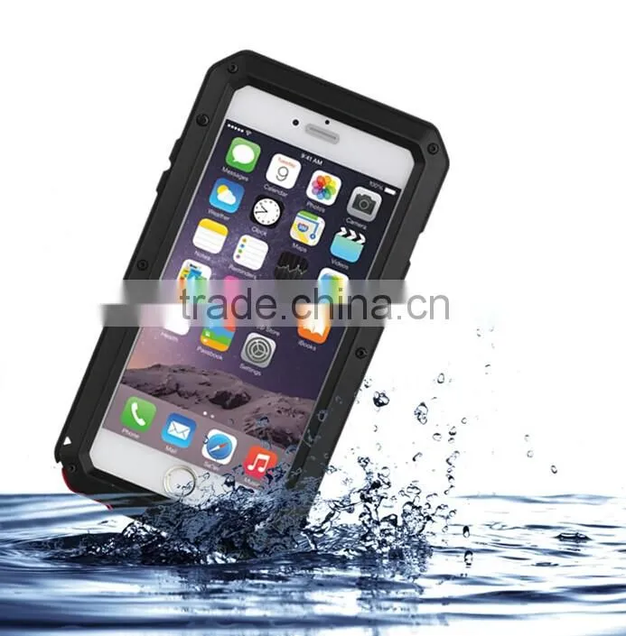 Metal Hard Waterproof Phone Case for Samsung S6