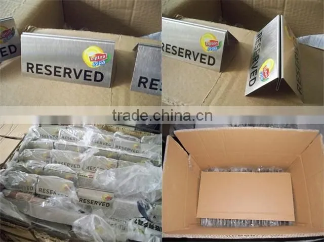stainless steel menu stand,poster stand,sign holder,menu holder