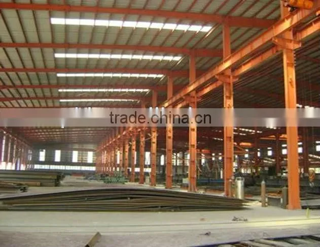 Steel frame prefabricated structure portable workshop