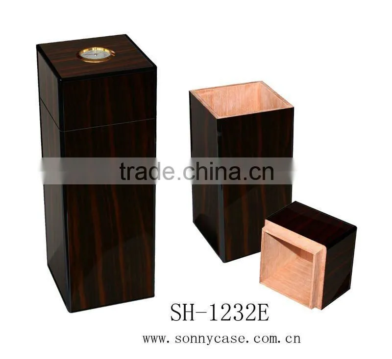 Wooden Ebony Case Cigar For Storage