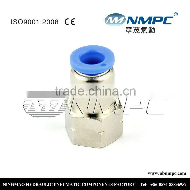 best air automatic pneumatic pushfit fittings PC ,PL,PB, PT ,PX NPT,PT ,BSP Thread,90 degree elbows air push male fitting