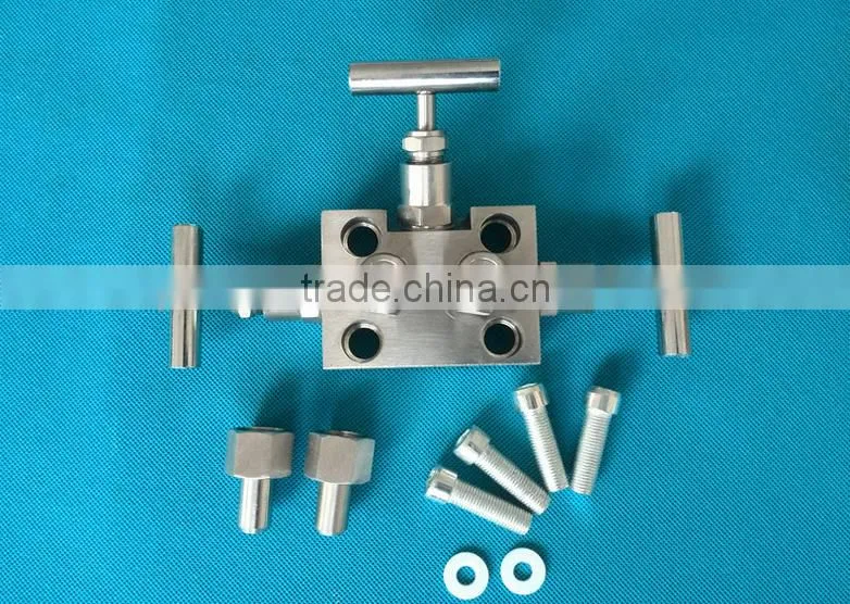 3 way valve stainless steel manifold valves
