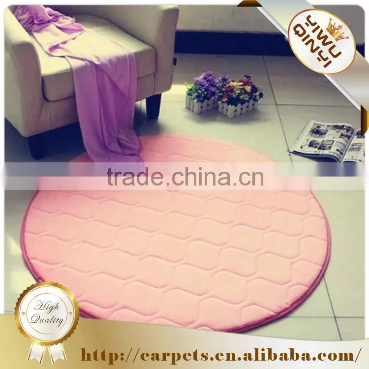 lastest new 100% polyester Anti-slip memory foam dog mat / bath mat / pet mat