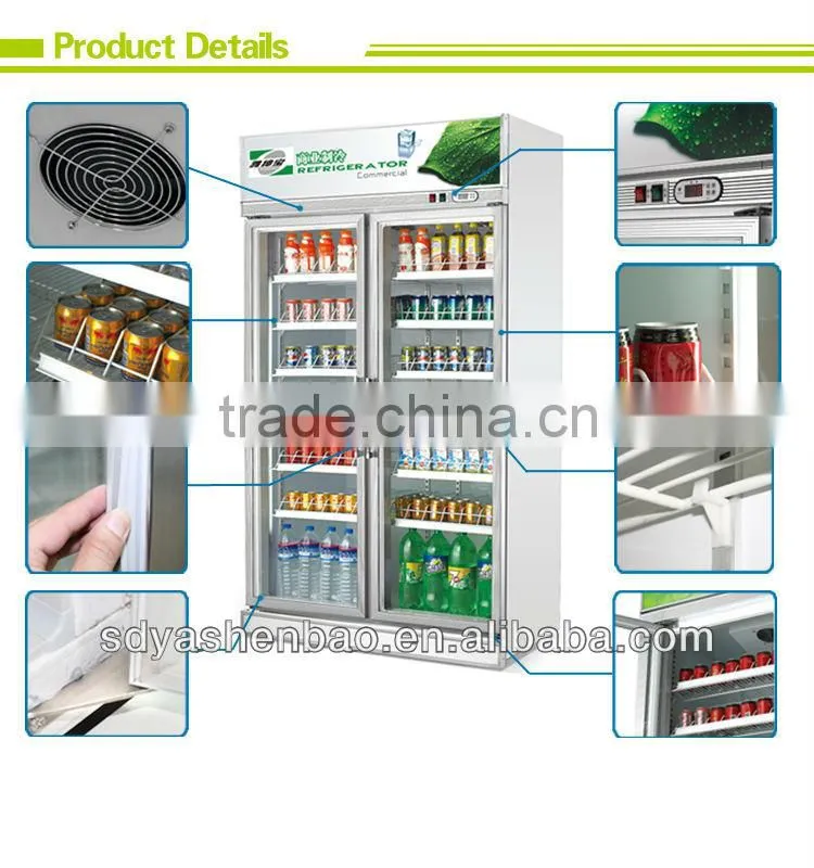 Upright Showcase/Cooler Display Cabinet/Beer Refrigerator